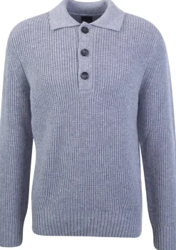 Polo's>BUGATTI POLO Grijs