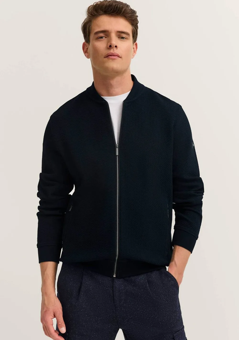 Vesten>BUGATTI VEST Blauw