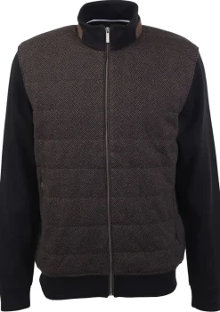 Vesten>BUGATTI VEST Bruin