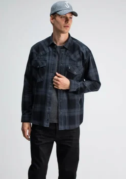 Overhemden>BUTCHER OF BLUE OVERHEMD Zwart