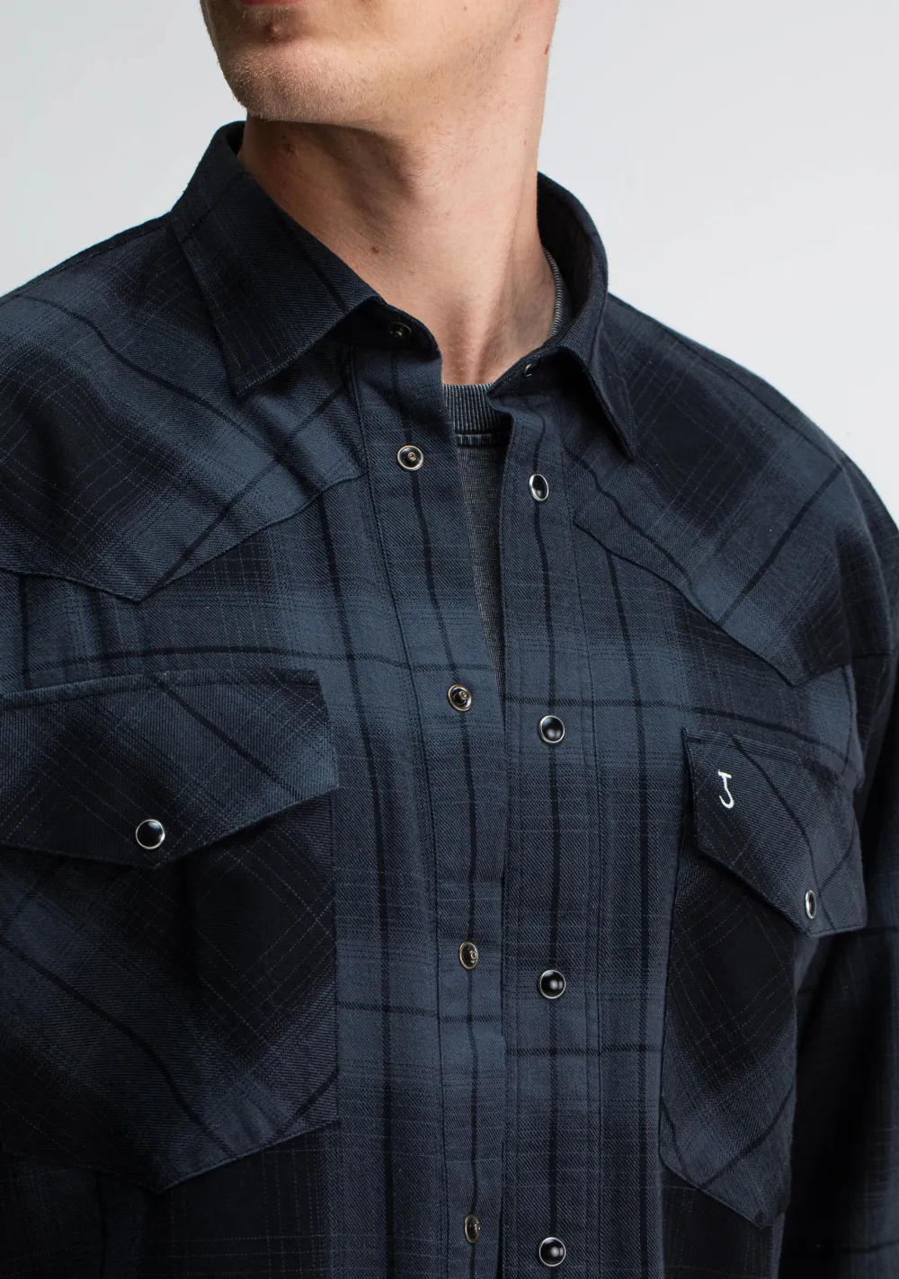 Overhemden>BUTCHER OF BLUE OVERHEMD Zwart