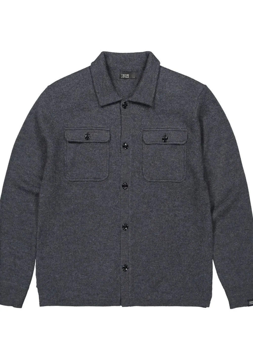 Overshirts>BUTCHER OF BLUE OVERSHIRT Grijs