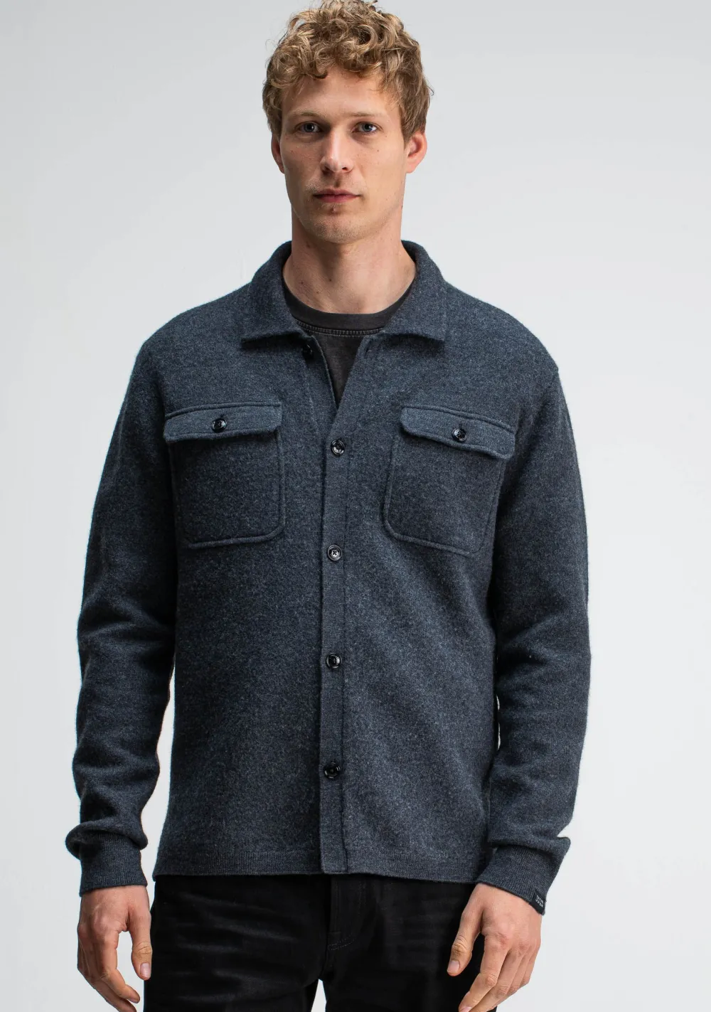 Overshirts>BUTCHER OF BLUE OVERSHIRT Grijs