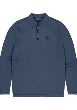 Polo's>BUTCHER OF BLUE POLO Blauw