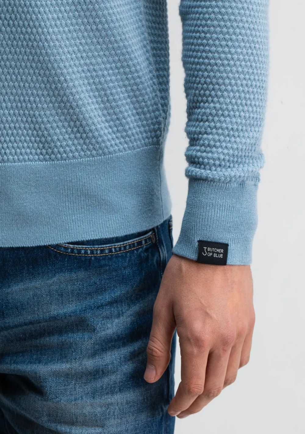 Truien>BUTCHER OF BLUE SWEATER Blauw