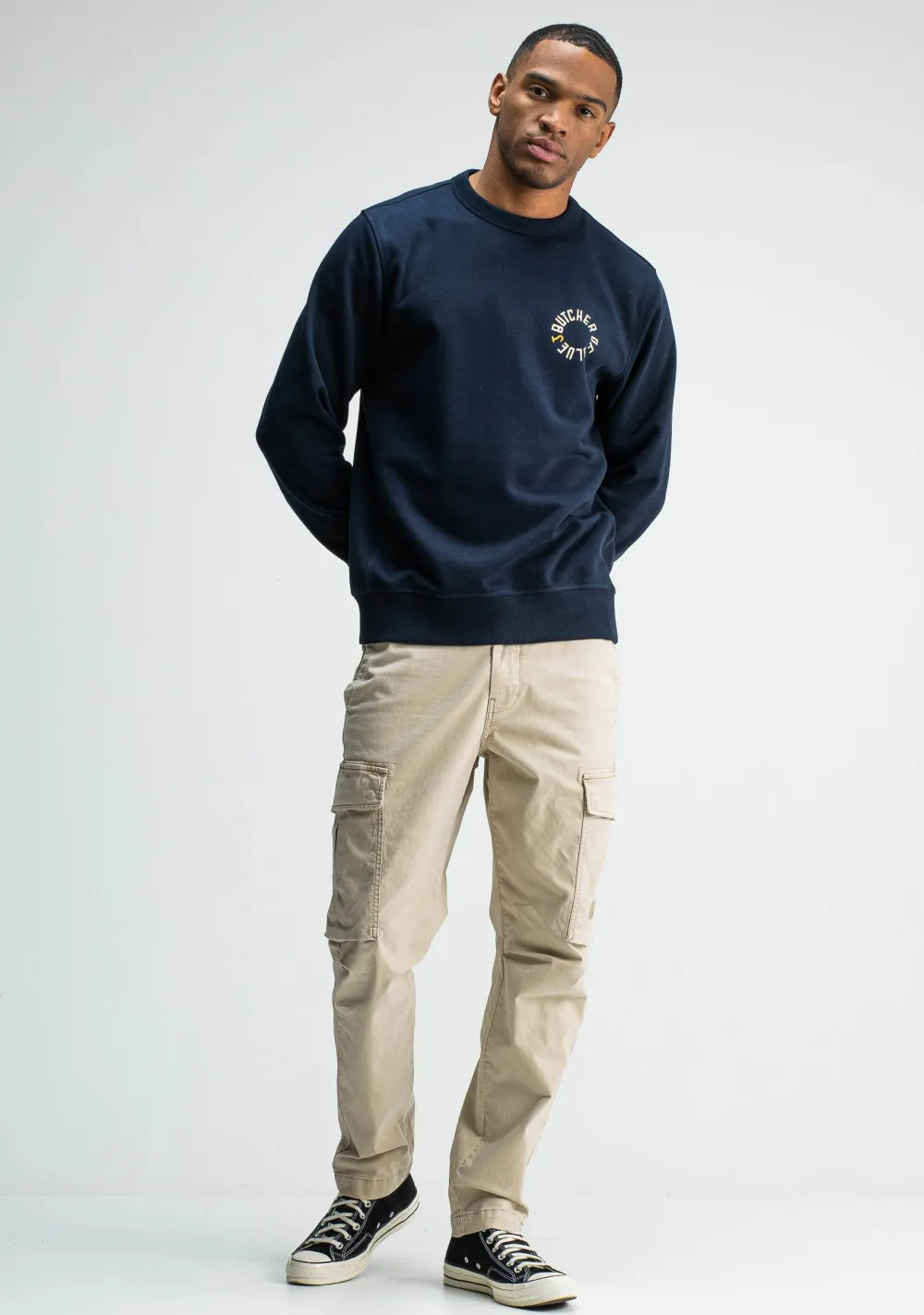 Truien>BUTCHER OF BLUE SWEATER Blauw