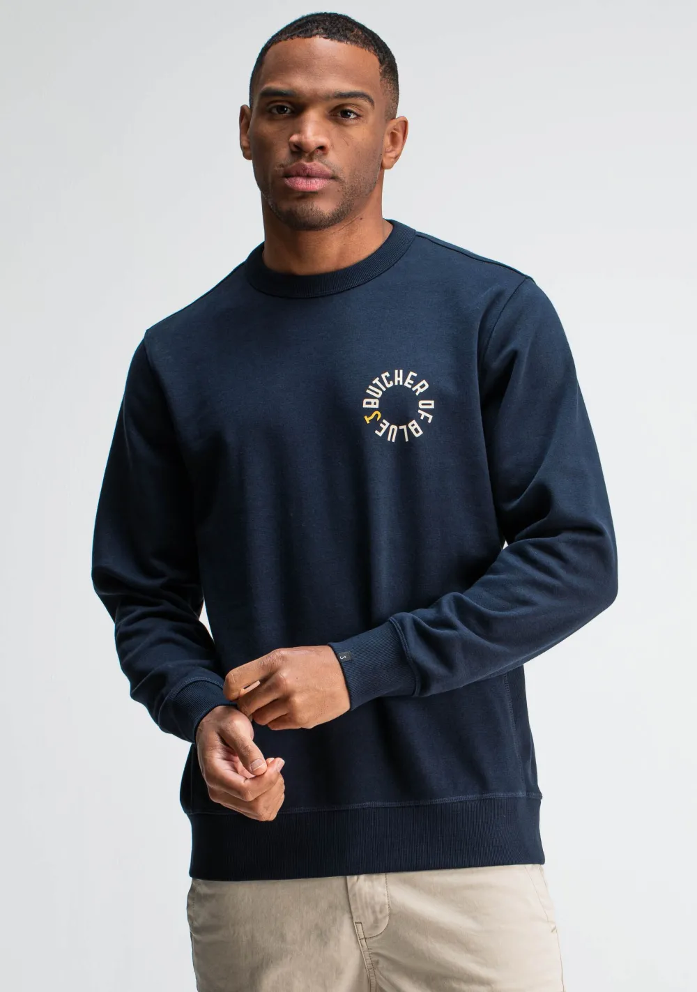 Truien>BUTCHER OF BLUE SWEATER Blauw