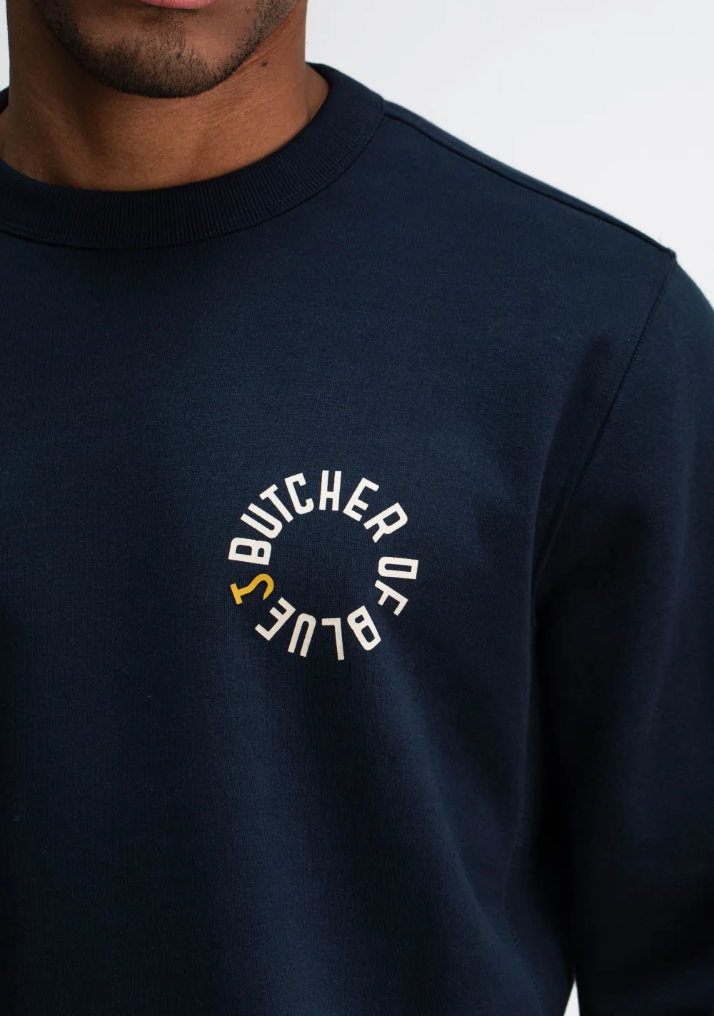 Truien>BUTCHER OF BLUE SWEATER Blauw