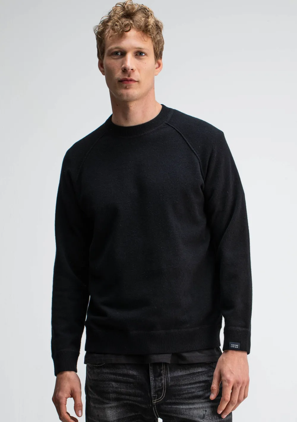 Truien>BUTCHER OF BLUE SWEATER Zwart