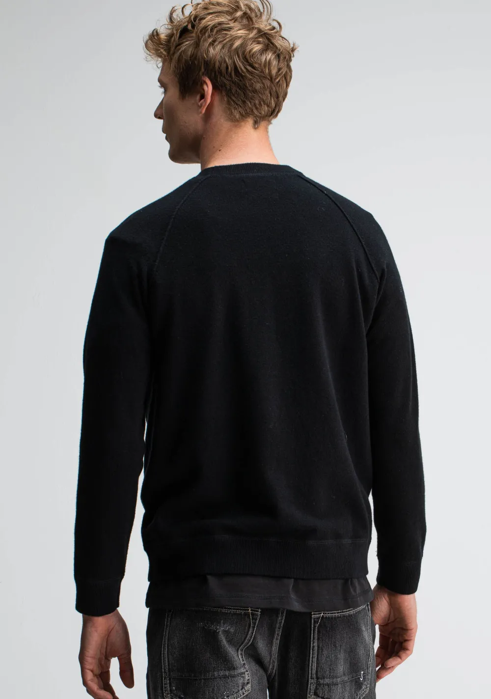 Truien>BUTCHER OF BLUE SWEATER Zwart