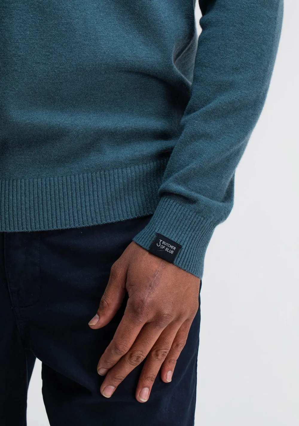 Truien>BUTCHER OF BLUE TRUI Blauw