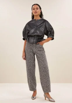 Blouses>BY-BAR BLOUSE Zilver