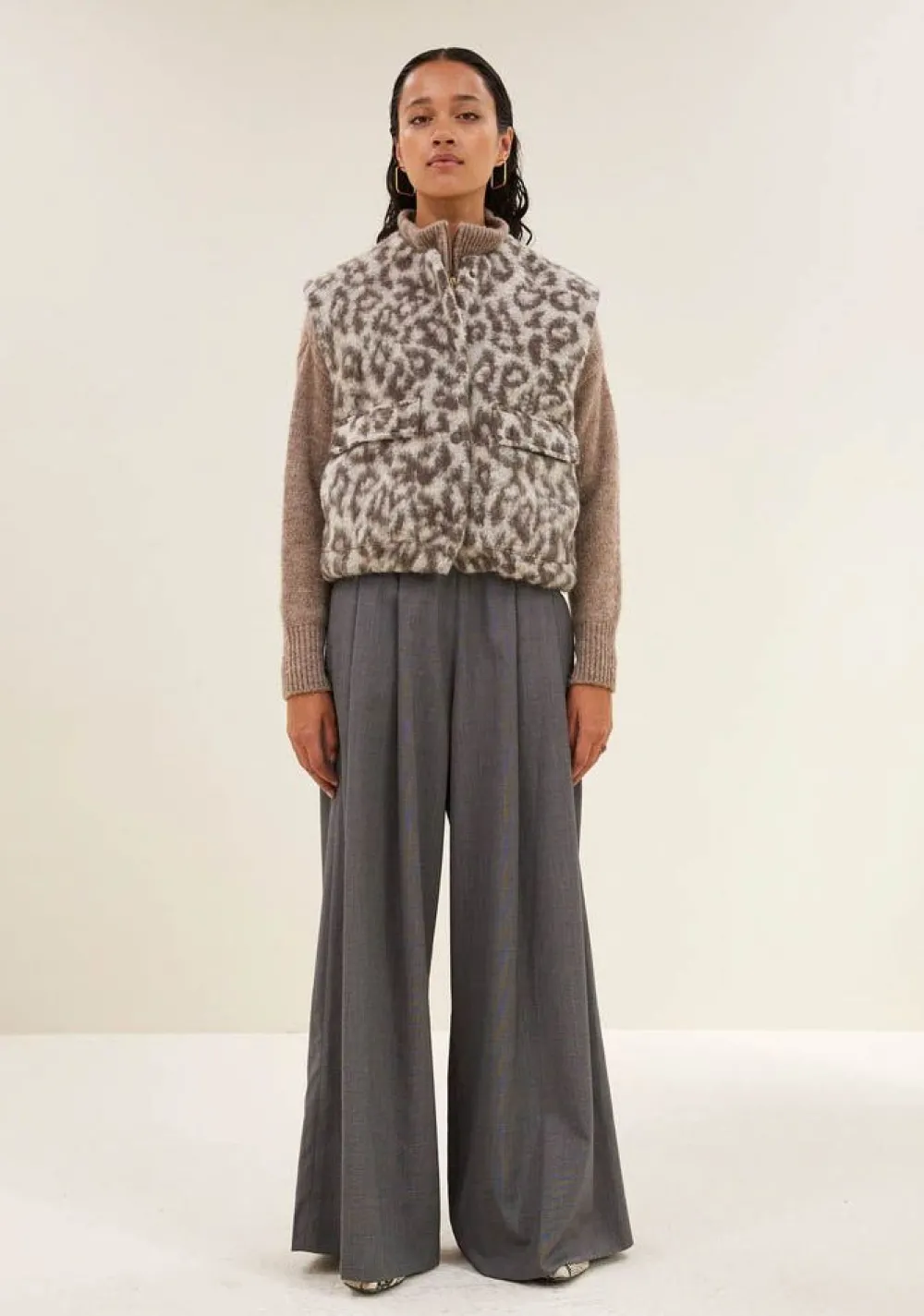 Gilets|Blazers & Jasjes>BY-BAR GILET Beige