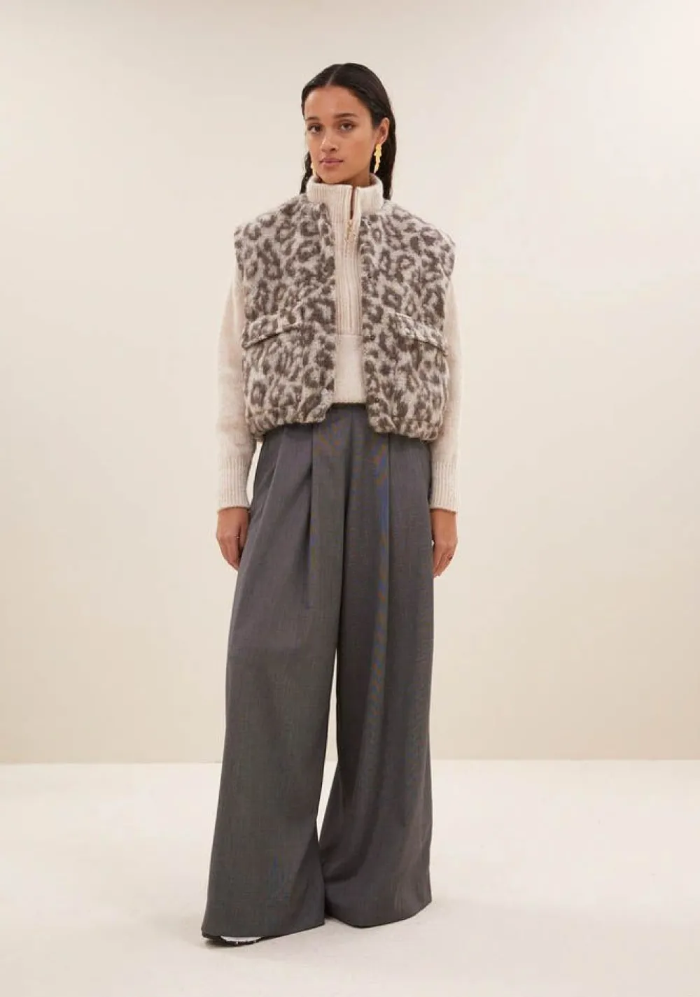 Gilets|Blazers & Jasjes>BY-BAR GILET Beige