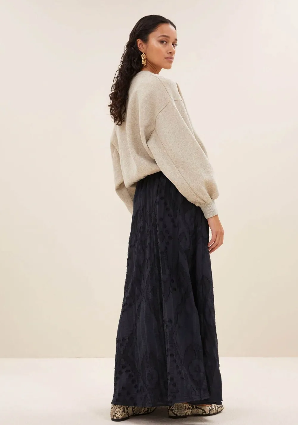 Sweaters|Truien>BY-BAR SWEATER Beige