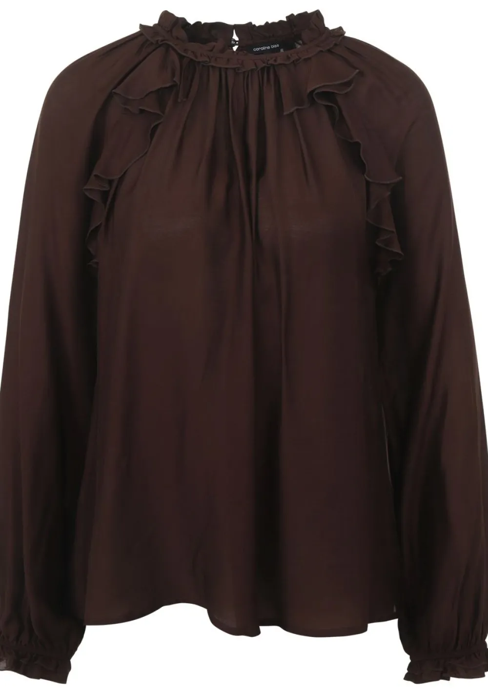 Blouses>CAROLINE BISS BLOUSE Bruin