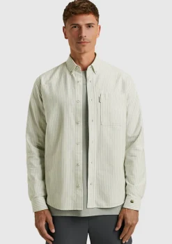 Overhemden>CAST IRON OVERHEMD Groen