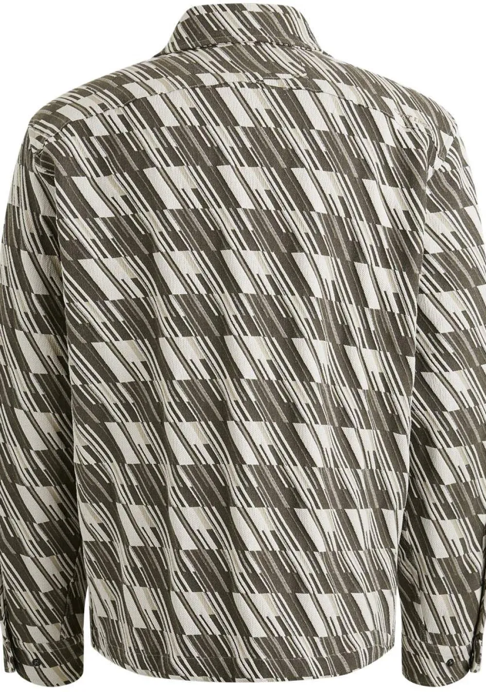 Overshirts>CAST IRON OVERSHIRT Grijs