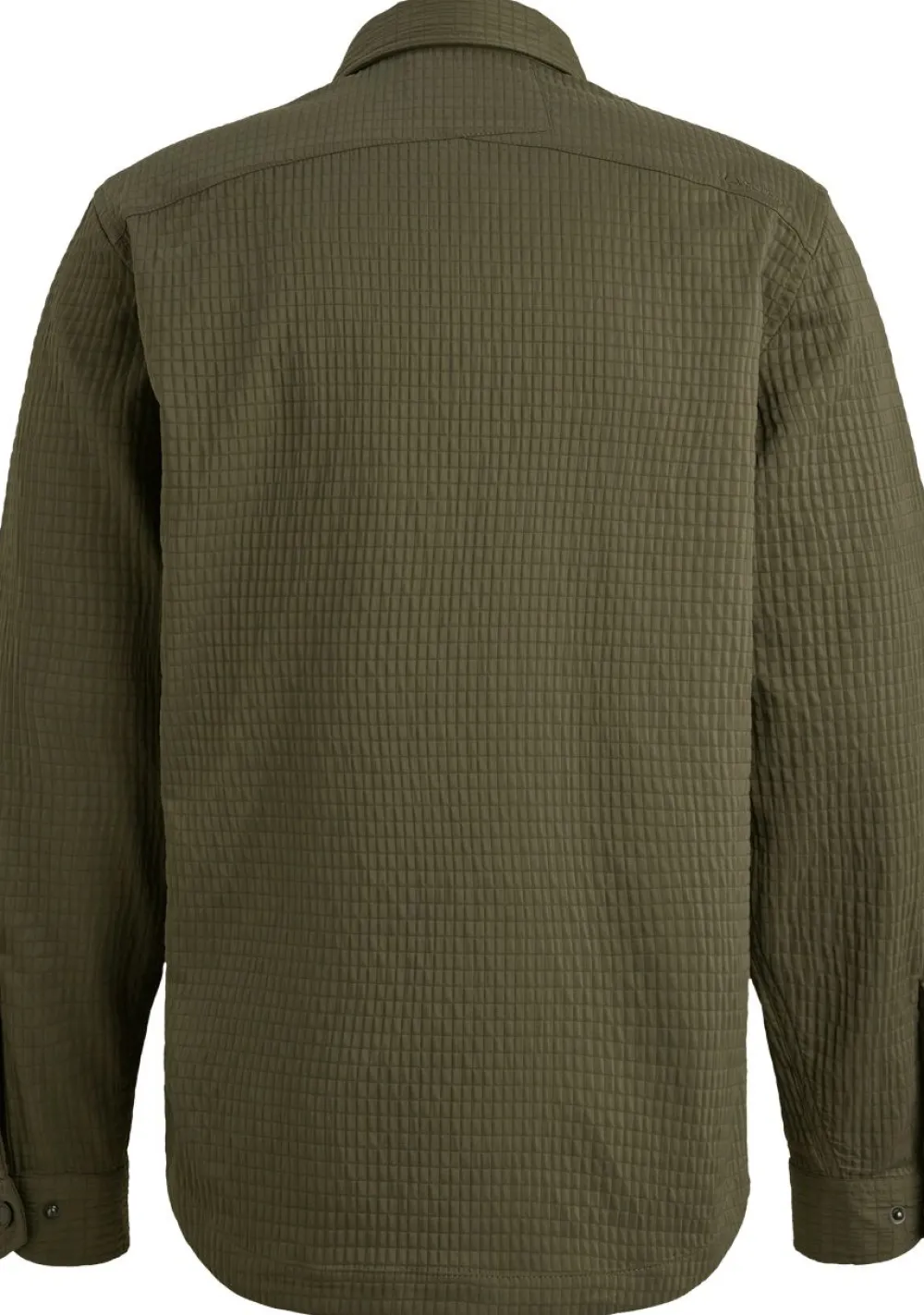 Overshirts>CAST IRON OVERSHIRT Groen