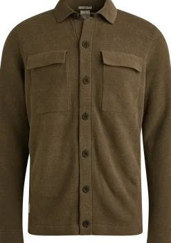 Overshirts>CAST IRON OVERSHIRT Groen