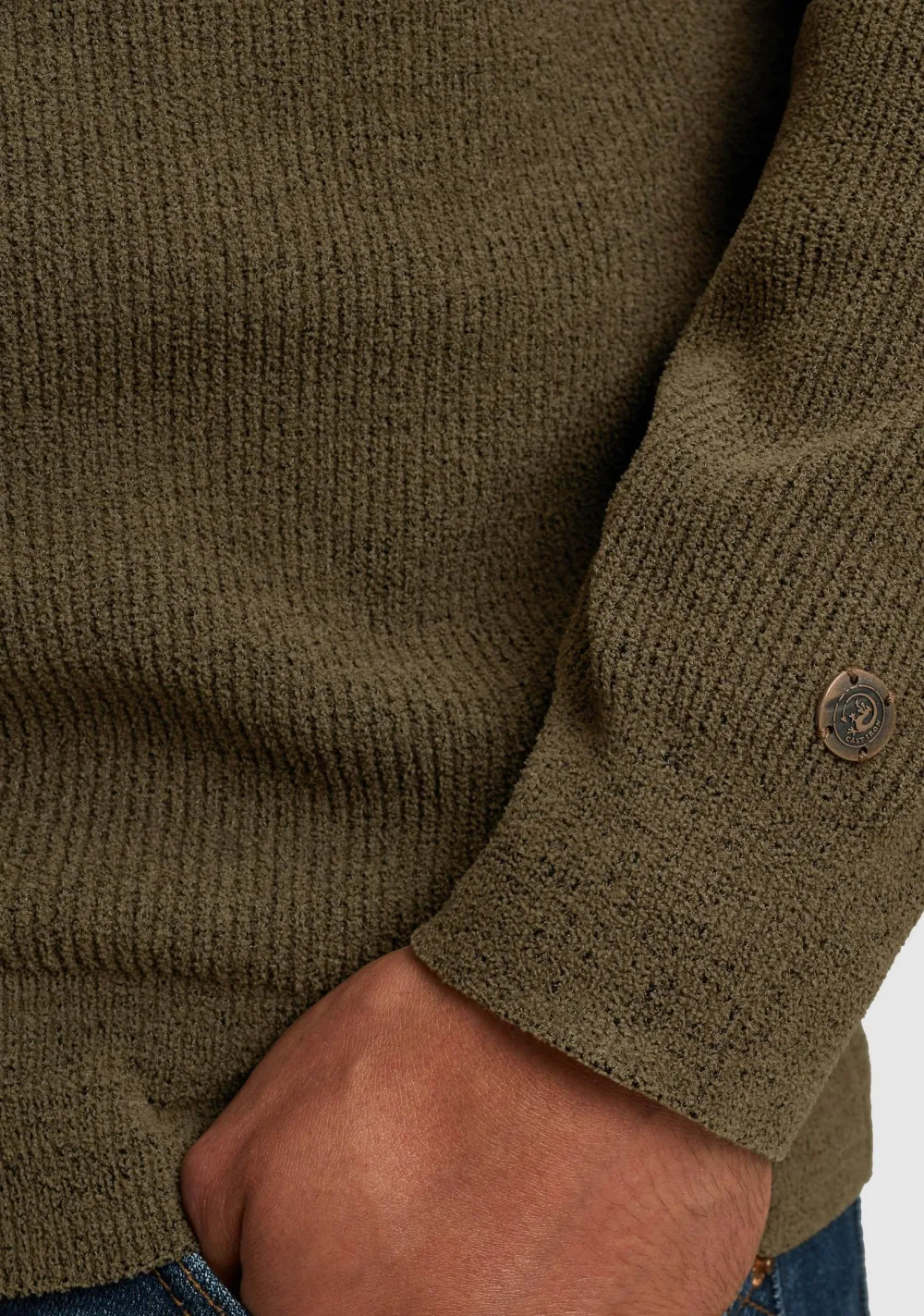 Truien>CAST IRON TRUI Groen