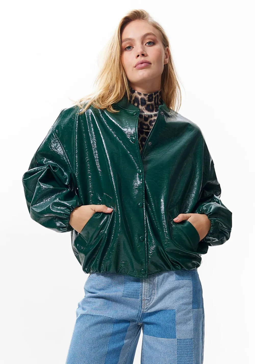 Jassen|Blazers & Jasjes>CATWALK JUNKIE BOMBERJACK Groen