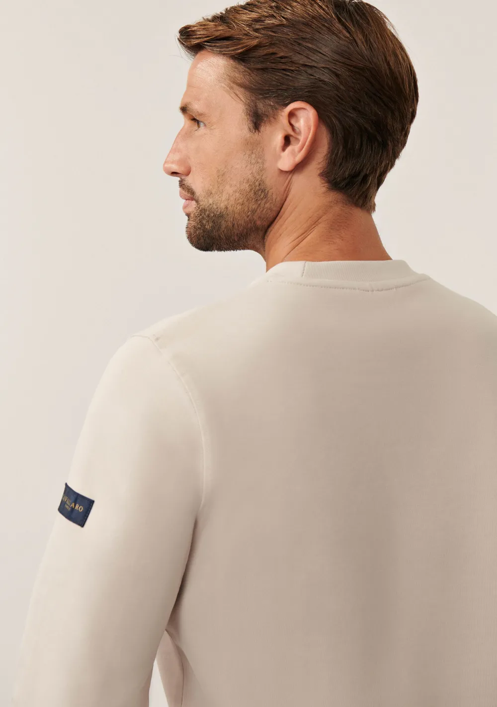 Truien>CAVALLARO SWEATER Beige