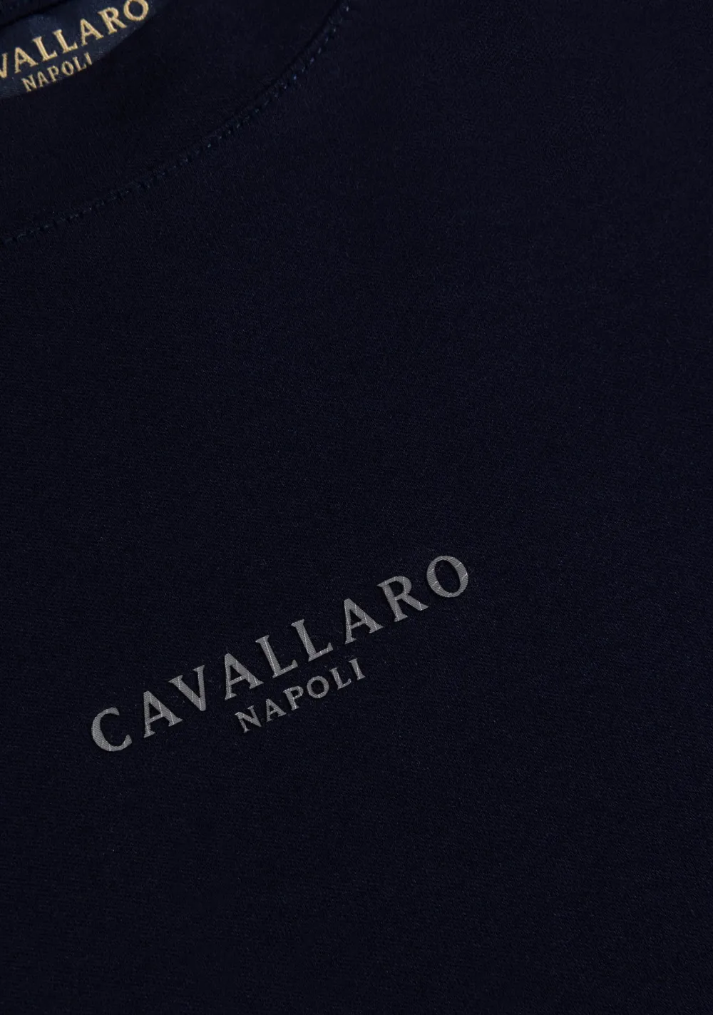 T-Shirts>CAVALLARO TSHIRT Blauw