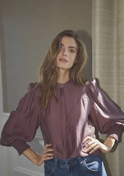 Blouses>CO'COUTURE BLOUSE Paars