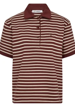 Shirts>CO'COUTURE POLOSHIRT Rood