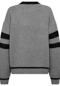 Truien>CO'COUTURE TRUI Grijs