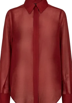 Blouses>COPENHAGEN MUSE BLOUSE Rood
