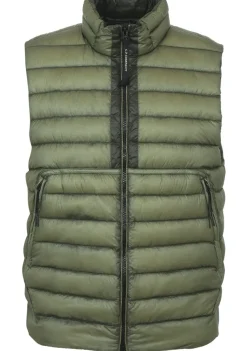 Jassen|Bodywarmers>C.P. COMPANY BODYWARMER Groen