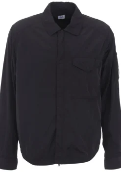 Overshirts>C.P. COMPANY OVERSHIRT Zwart