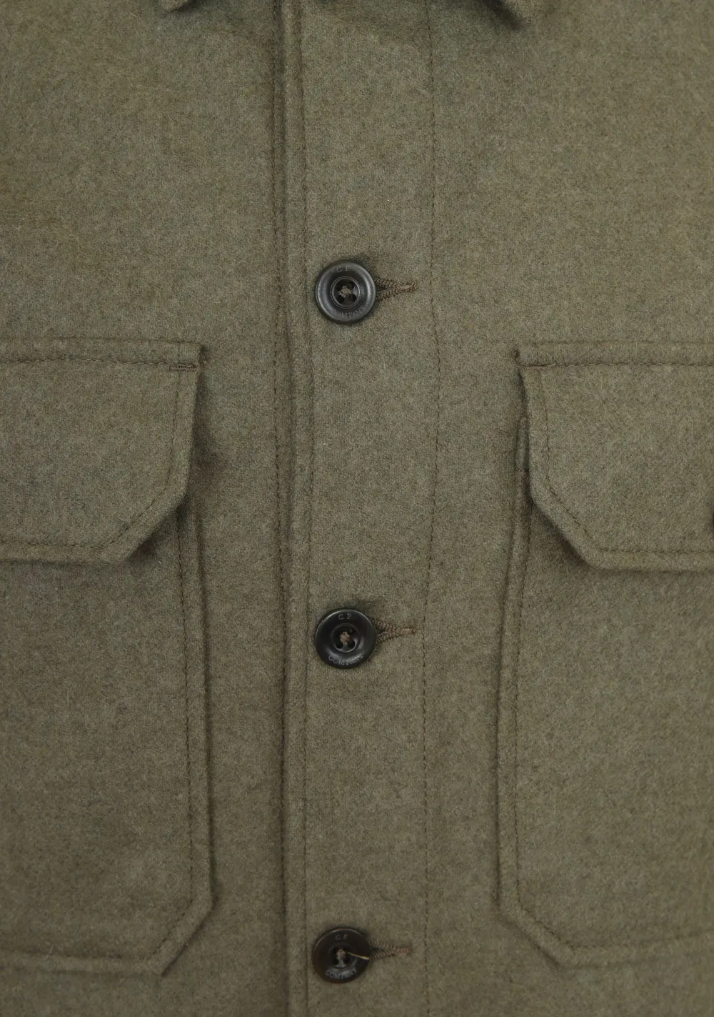 Overshirts>C.P. COMPANY OVERSHIRT Groen