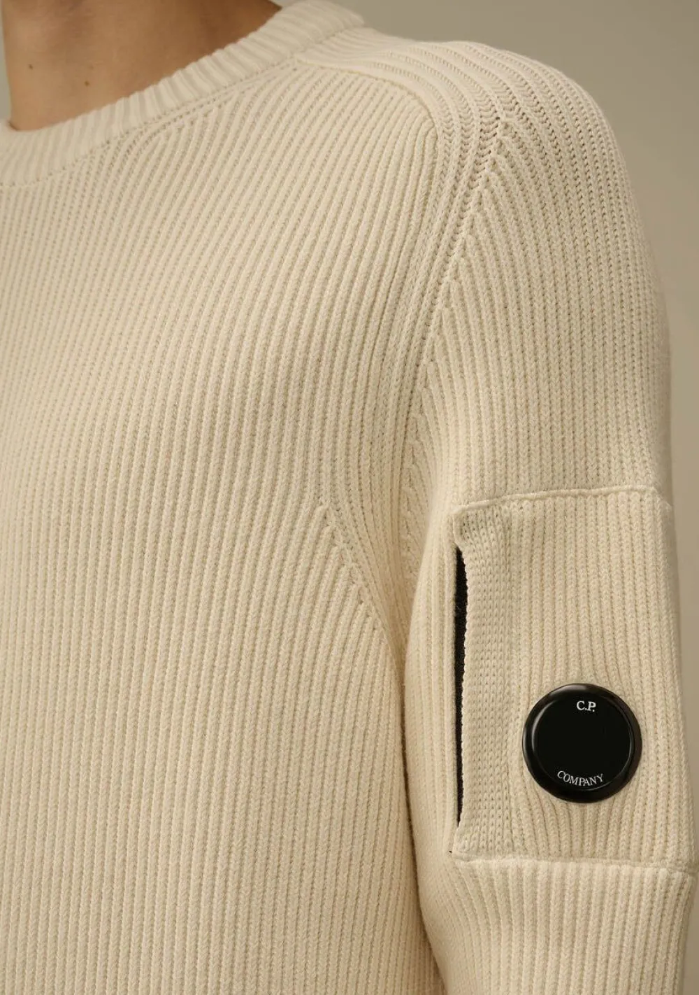 Truien>C.P. COMPANY TRUI Off white