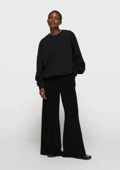 Sweaters|Truien>10DAYS SWEATER Zwart