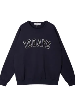 Sweaters|Truien>10DAYS SWEATER Blauw
