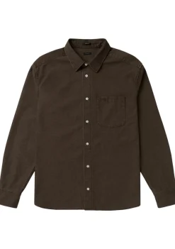Overhemden>DENHAM OVERHEMD Bruin