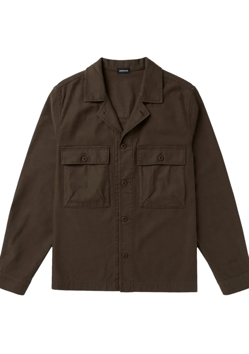 Overshirts>DENHAM OVERSHIRT Bruin