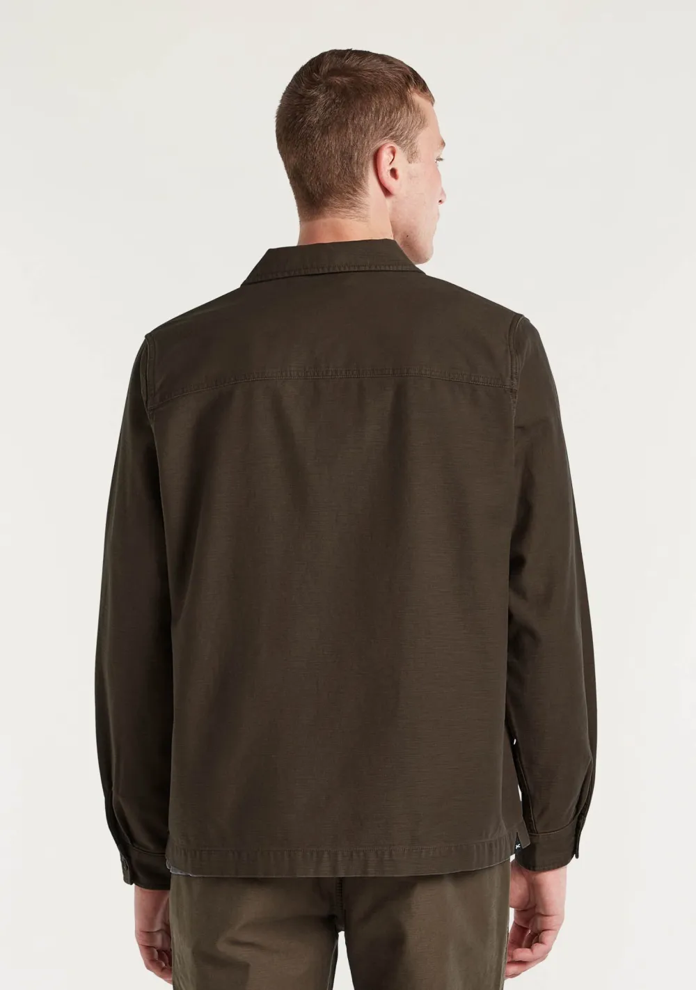 Overshirts>DENHAM OVERSHIRT Bruin
