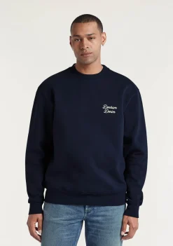 Truien>DENHAM SWEATER Blauw