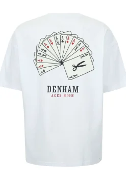 T-Shirts>DENHAM TSHIRT Wit