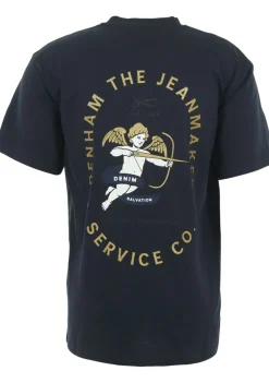 T-Shirts>DENHAM TSHIRT Blauw