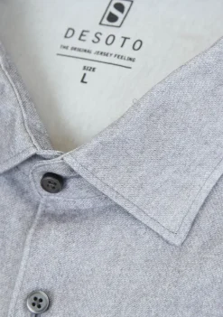 Overhemden>DESOTO OVERHEMD Grijs