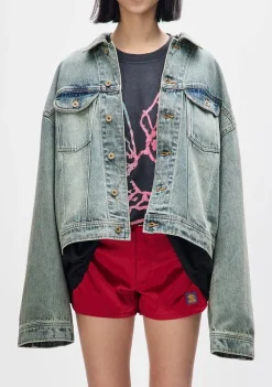 Blazers & Jasjes>DEUS DENIMJACK Blauw