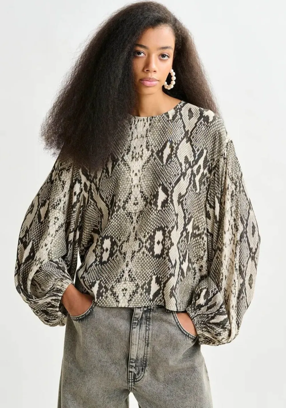 Blouses>ESSENTIEL ANTWERP BLOUSE Zwart