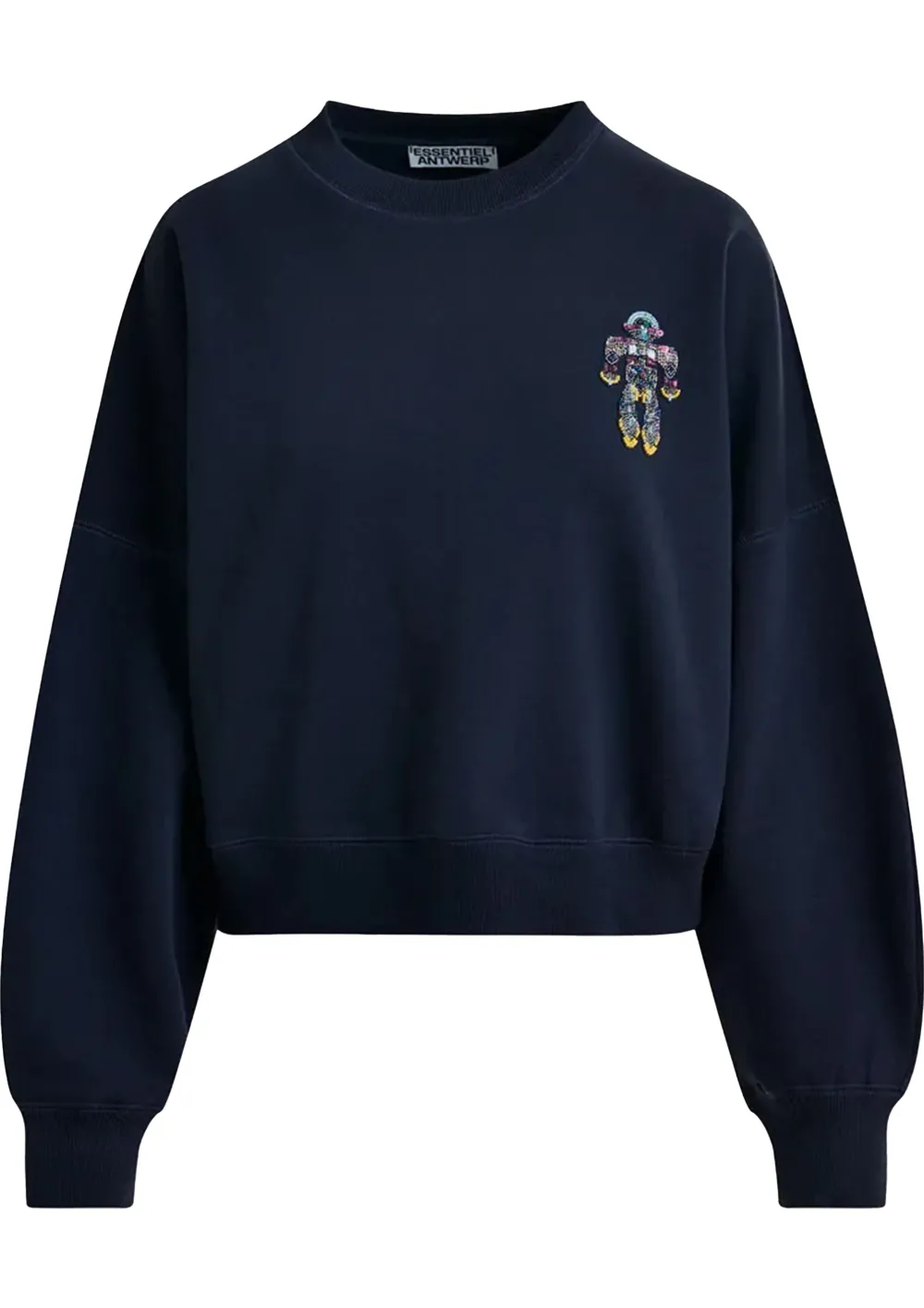 Sweaters|Truien>ESSENTIEL ANTWERP SWEATER Blauw