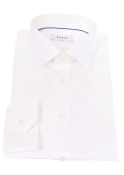 Overhemden>ETON OVERHEMD Off white