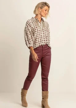 Blouses>EXPRESSO BLOUSE Rood